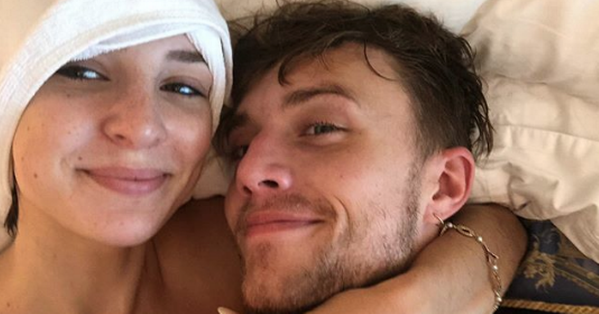Roman Kemp’s girlfriend shares picture of pair in bed after he leaves I’m A Celeb in third place - www.ok.co.uk