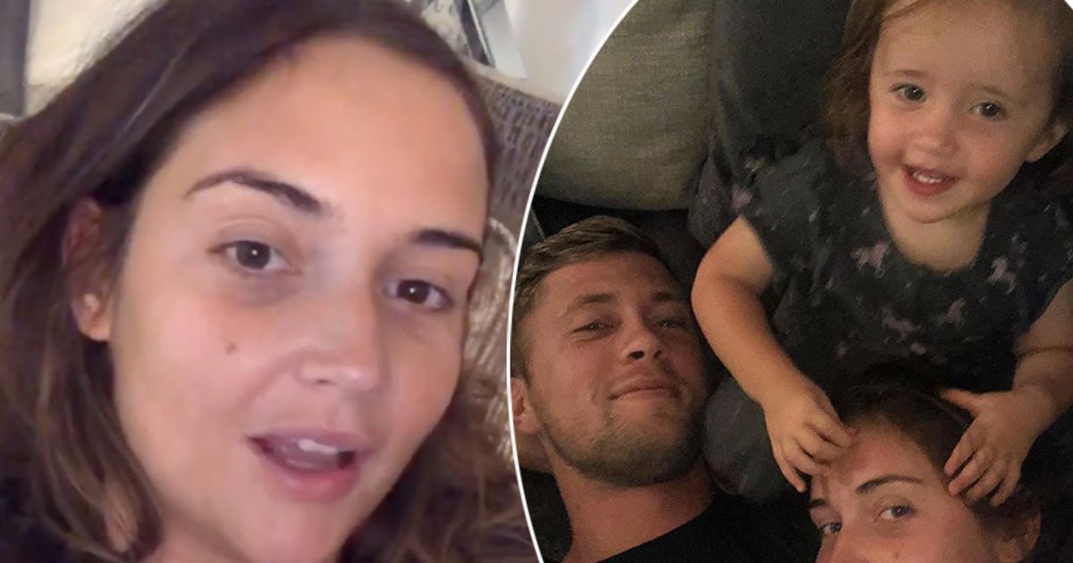 Jacqueline Jossa lets jet lagged daughters eat cake at 5am after Dan Osborne's welcome home party - www.ok.co.uk - Australia - Britain