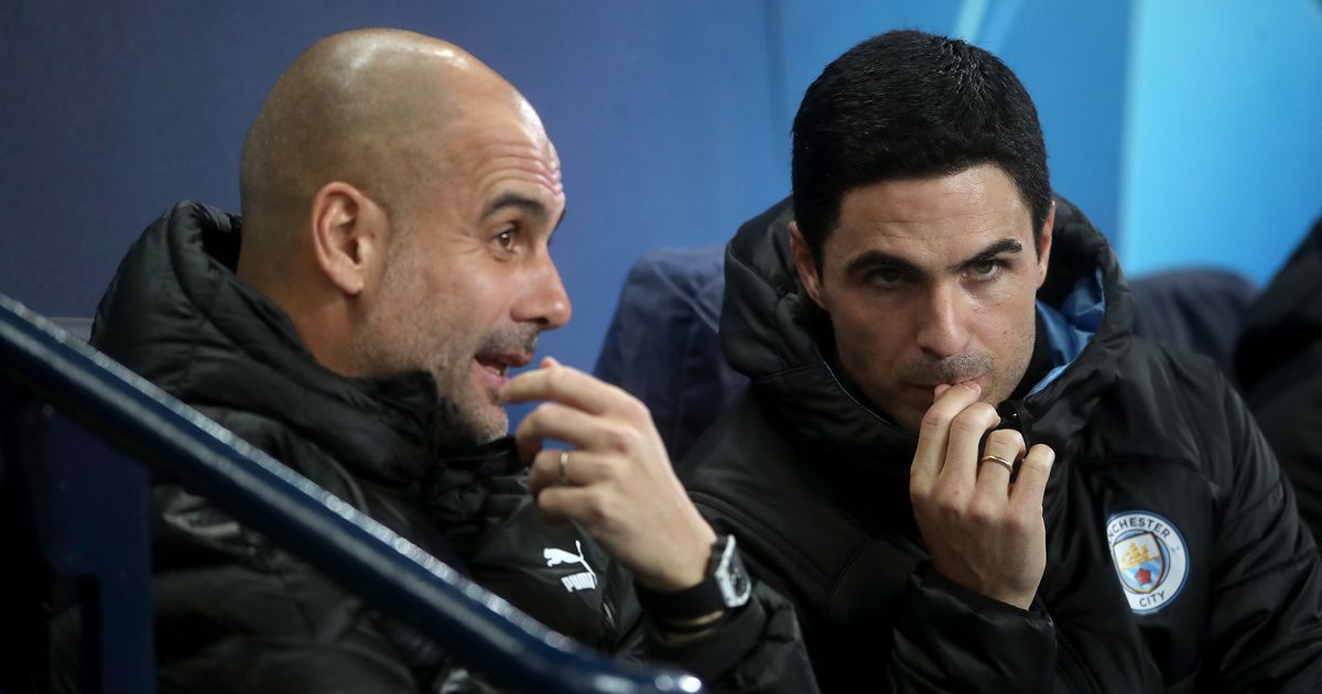 Pep Guardiola sends message to Mikel Arteta over Arsenal manager's job - www.irishmirror.ie - Manchester