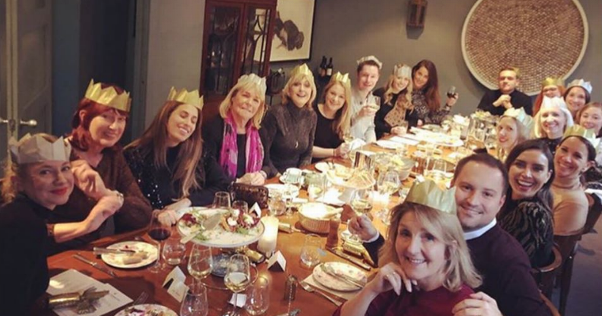Inside Loose Women's very boozy Christmas party including 'daft chat and silly party games' - www.ok.co.uk