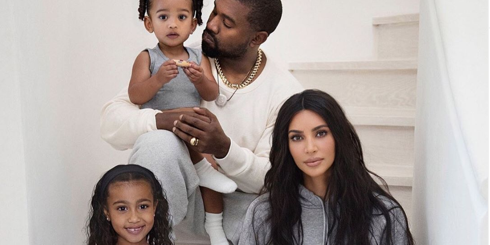 Psalm Makes His Debut in This Year's Kardashian-West Family Christmas Card - www.elle.com - Chicago