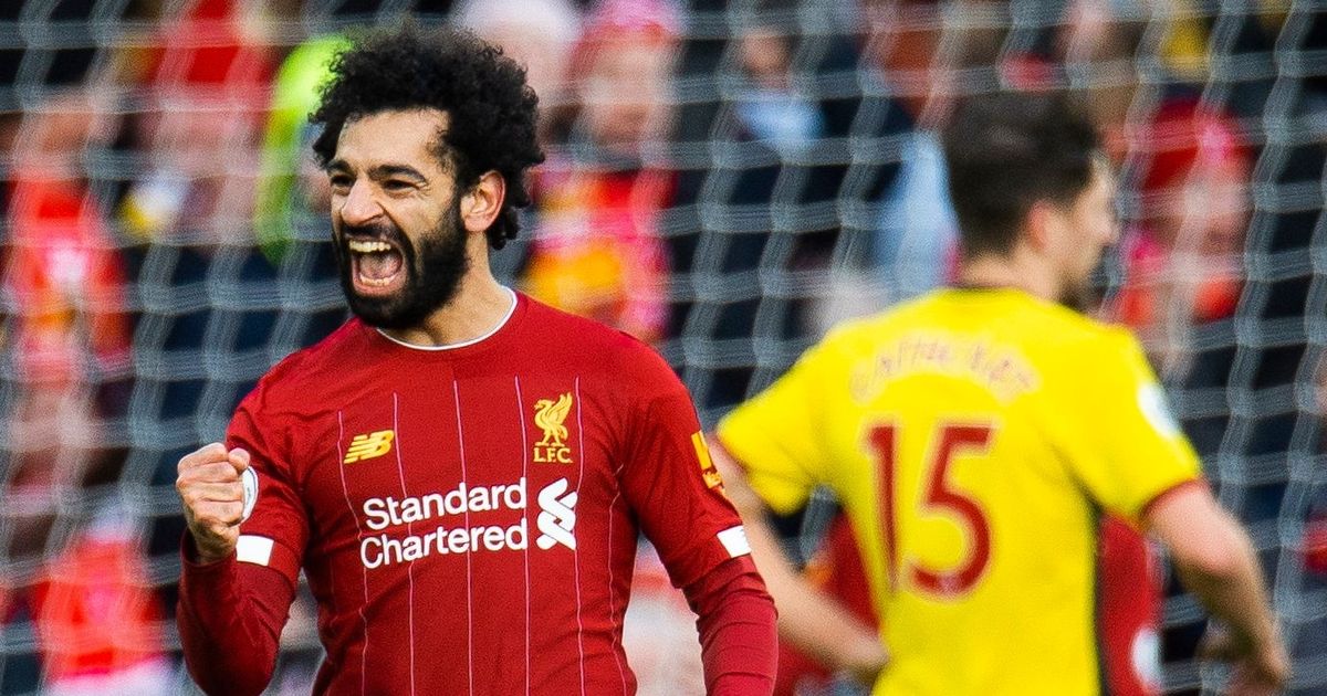 Mohamed Salah hailed as 'Messi-esque' as brace edges Liverpool closer to title - www.irishmirror.ie - Egypt