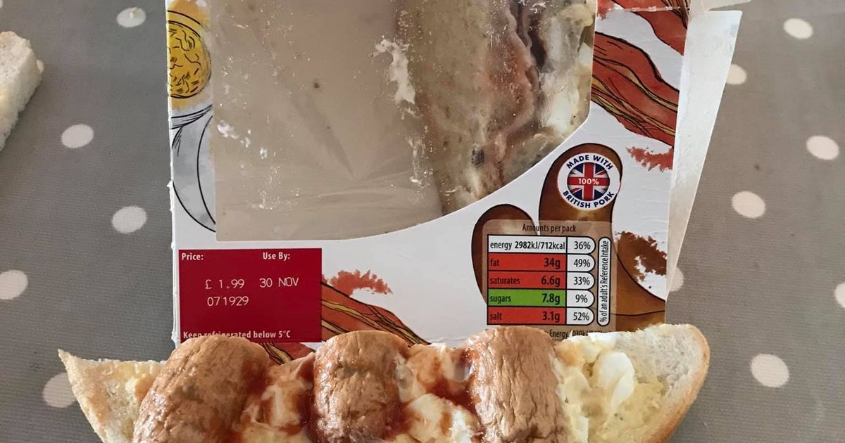 Dad left open-mouthed at Aldi's £1.99 breakfast sandwich - and photo says it all - www.irishmirror.ie