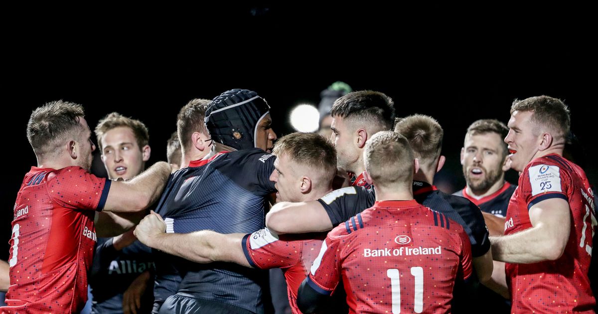 ECPR to investigate incidents during Munster and Saracens Champions Cup clash - www.irishmirror.ie