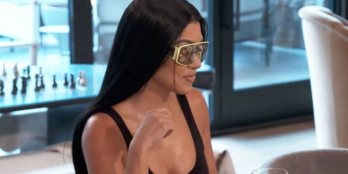 Kourtney Kardashian's Impression of Kim Kardashian Is Savage - www.elle.com