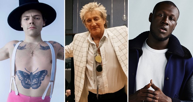 Harry Styles, Rod Stewart and Stormzy are neck-and-neck in the race for the UK's Christmas Number 1 album - www.officialcharts.com - Britain