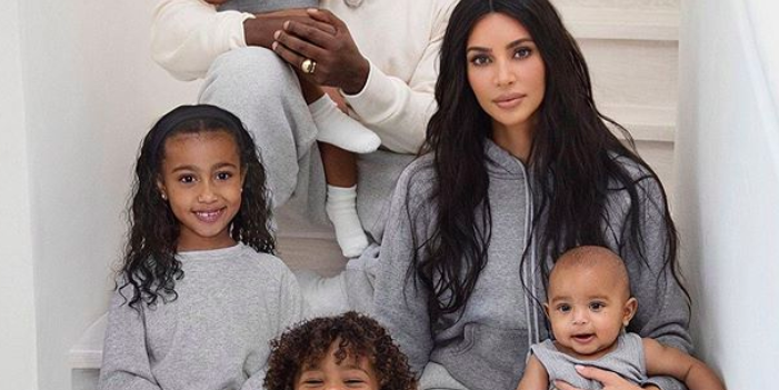 Kim Kardashian Admits to Photoshopping North into Family Christmas Card - www.cosmopolitan.com