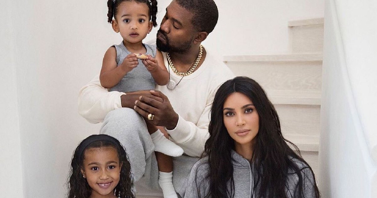 Kim Kardashian Photoshopped Daughter North Into 2019 Family Christmas Card After She ‘Refused’ to Participate - www.usmagazine.com