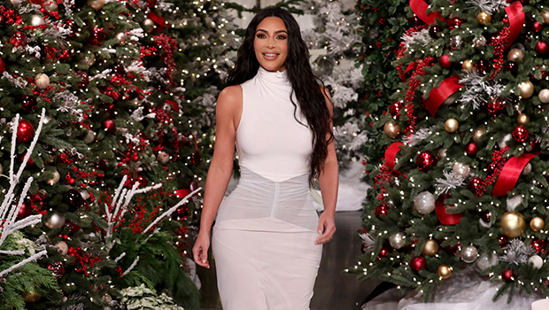 Kim Kardashian Defends Her Odd Xmas Decorations &amp; Admits Her Kids Climb All Over Them - hollywoodlife.com - Australia