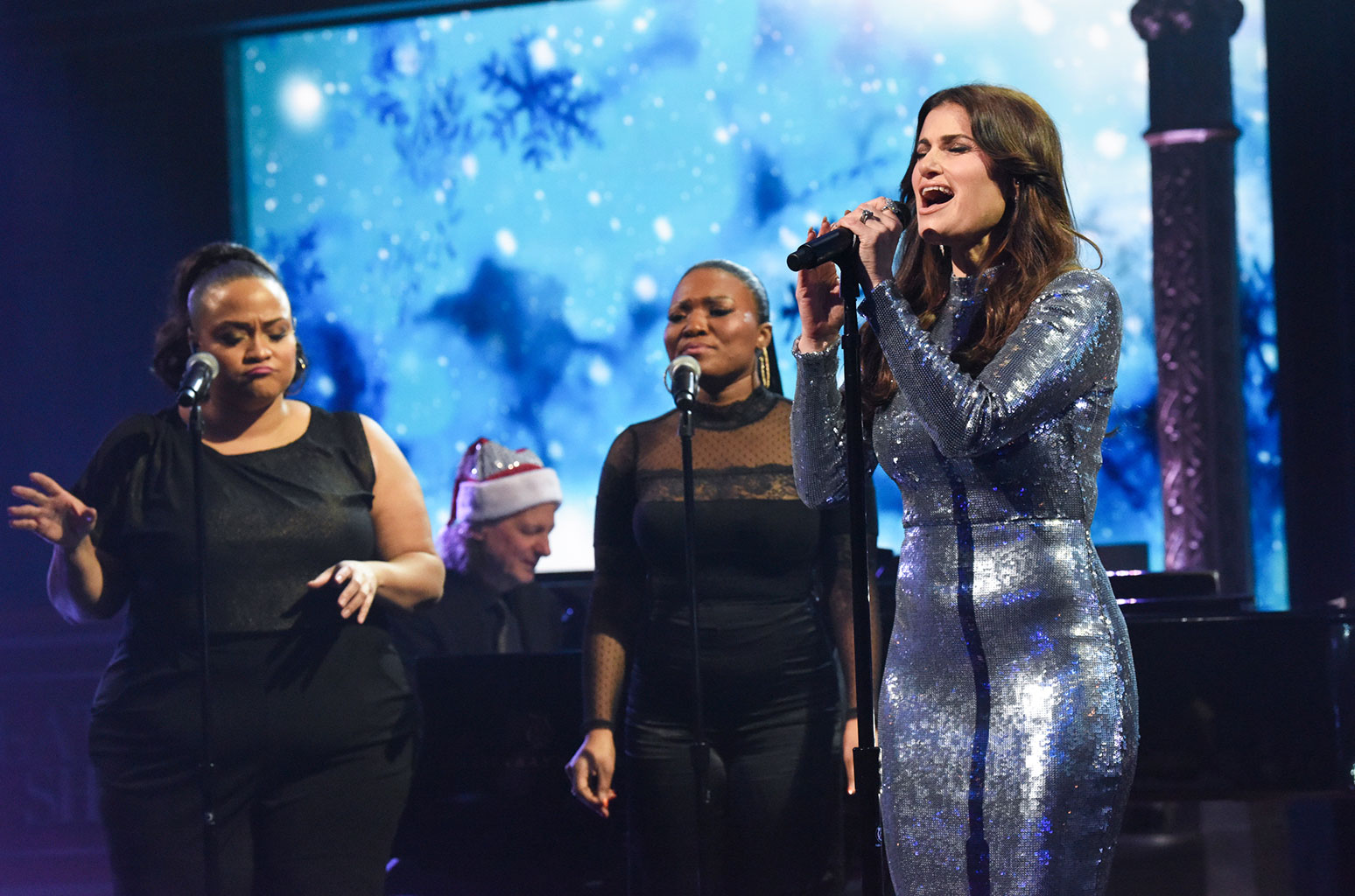 Idina Menzel Belts Out 'Christmas Just Ain't Christmas' on 'Late Show': Watch - www.billboard.com