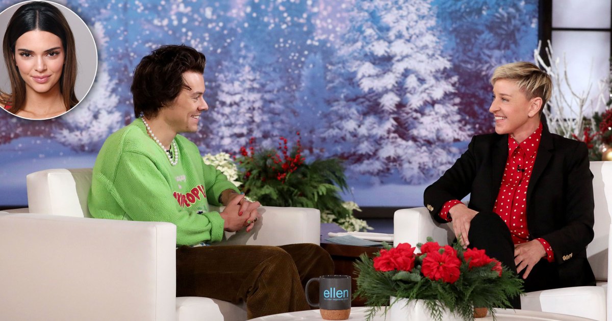 Harry Styles Clams Up When Ellen DeGeneres Asks About His Friendship With Ex Kendall Jenner - www.usmagazine.com