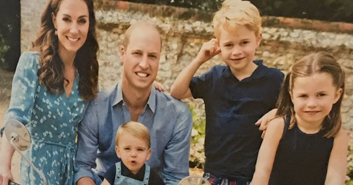 Prince William and Kate Middleton's children look gorgeous as they pose for adorable family Christmas card - www.ok.co.uk