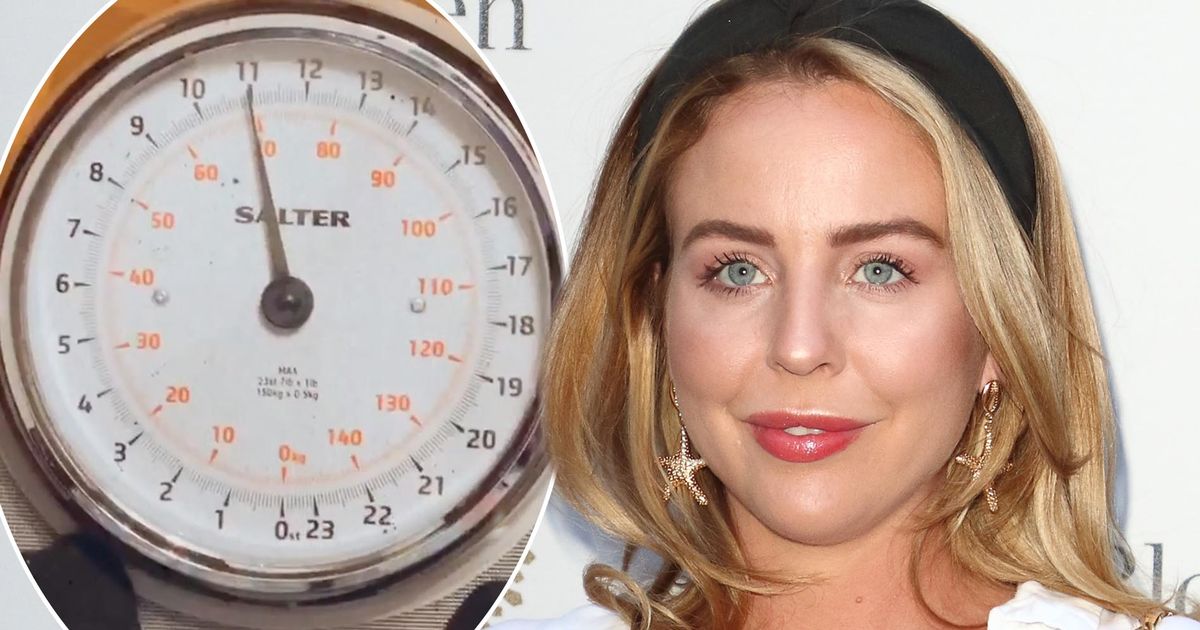 Lydia Bright reveals she's put on two stone during her pregnancy as she weighs herself in candid video - www.ok.co.uk