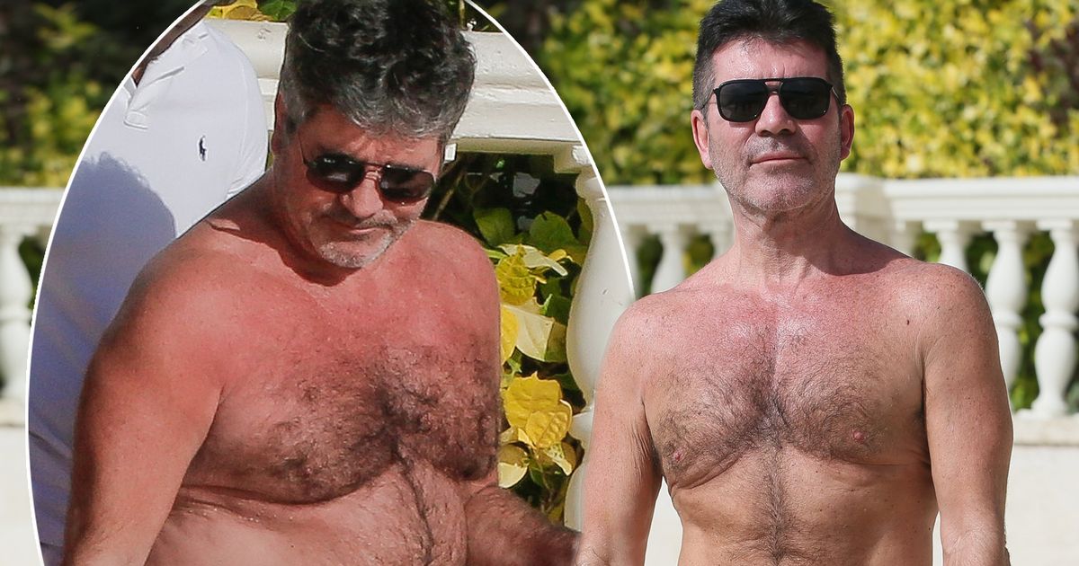 Simon Cowell shows off incredible result of epic weight loss as he appears topless on Barbados holiday - www.ok.co.uk - Barbados