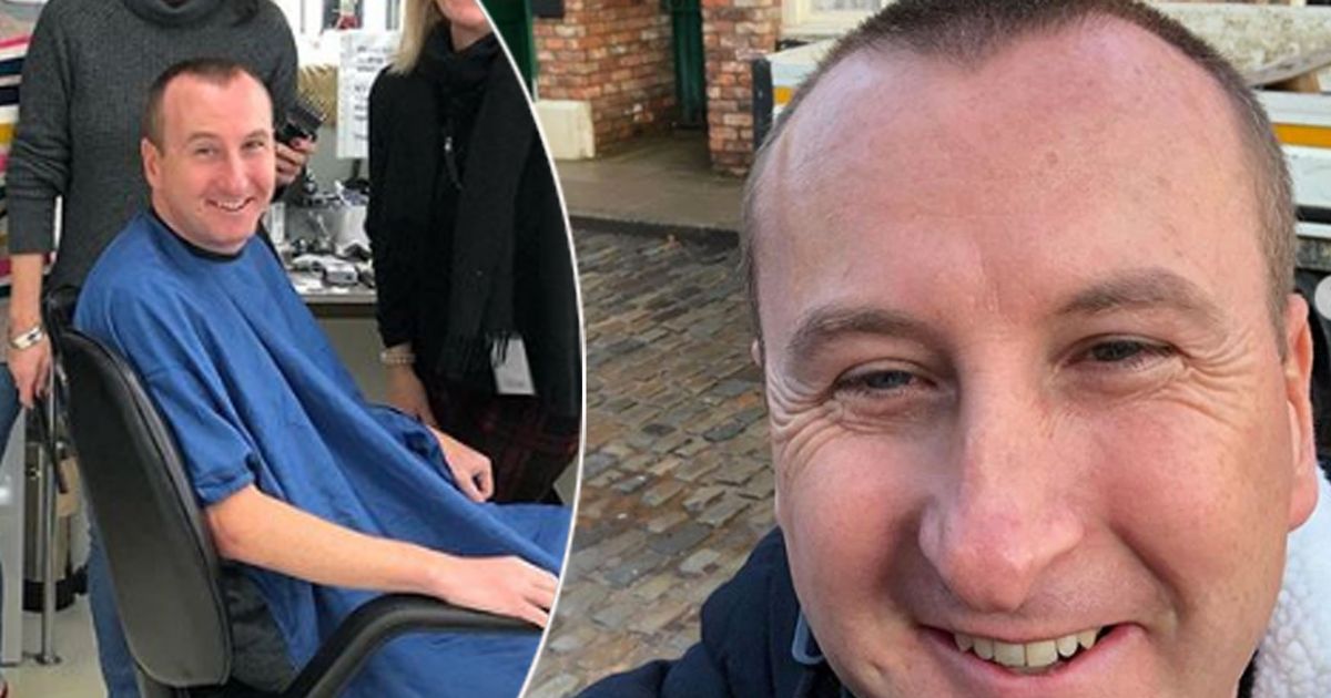 I'm A Celeb's Andy Whyment returns to work on Coronation Street and is delighted with free haircut - www.ok.co.uk - Manchester