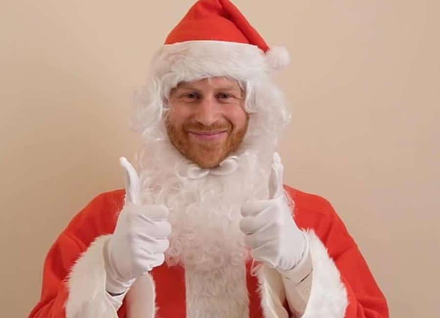 WATCH: Prince Harry makes video dressed as Santa for bereaved children - evoke.ie - Britain - city Santa Claus