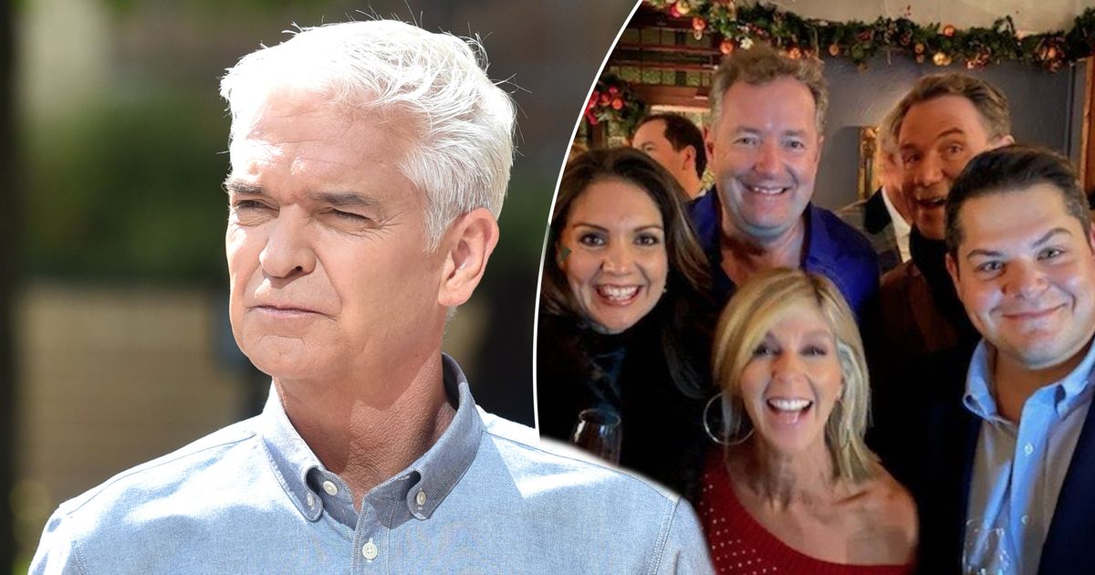 Phillip Schofield ‘skips’ Piers Morgan’s boozy ITV Christmas party amid This Morning feud rumours - www.ok.co.uk - London