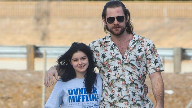 Ariel Winter Cozies Up With Rumored Boyfriend Luke Benward During Romantic Lunch Date - hollywoodlife.com - California - Lake