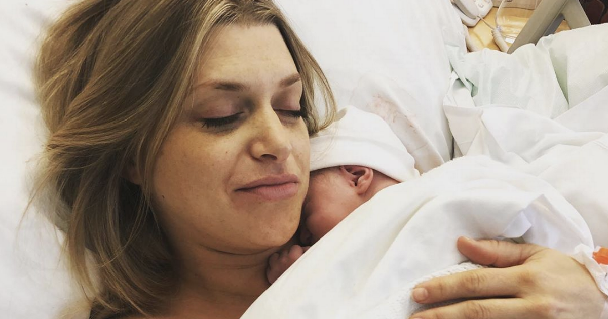 Celebs Go Dating star Anna Williamson gives birth to second child as she reveals adorable picture - www.ok.co.uk