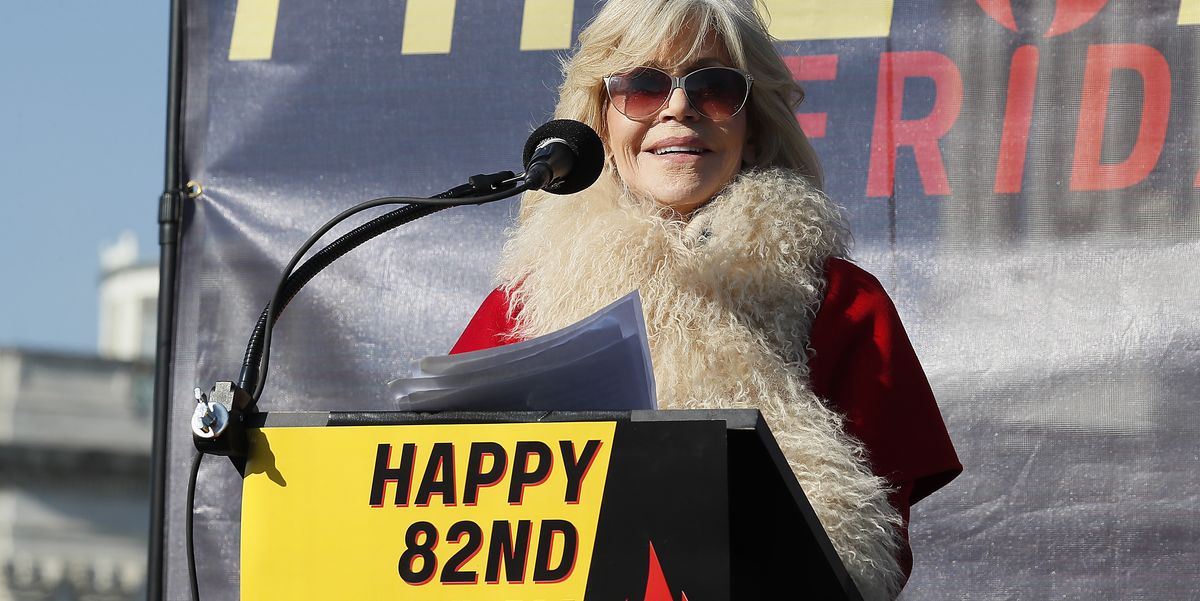 Jane Fonda Was Arrested for a Fifth Time at a Climate Change Protest the Day Before Her Birthday - www.elle.com - USA