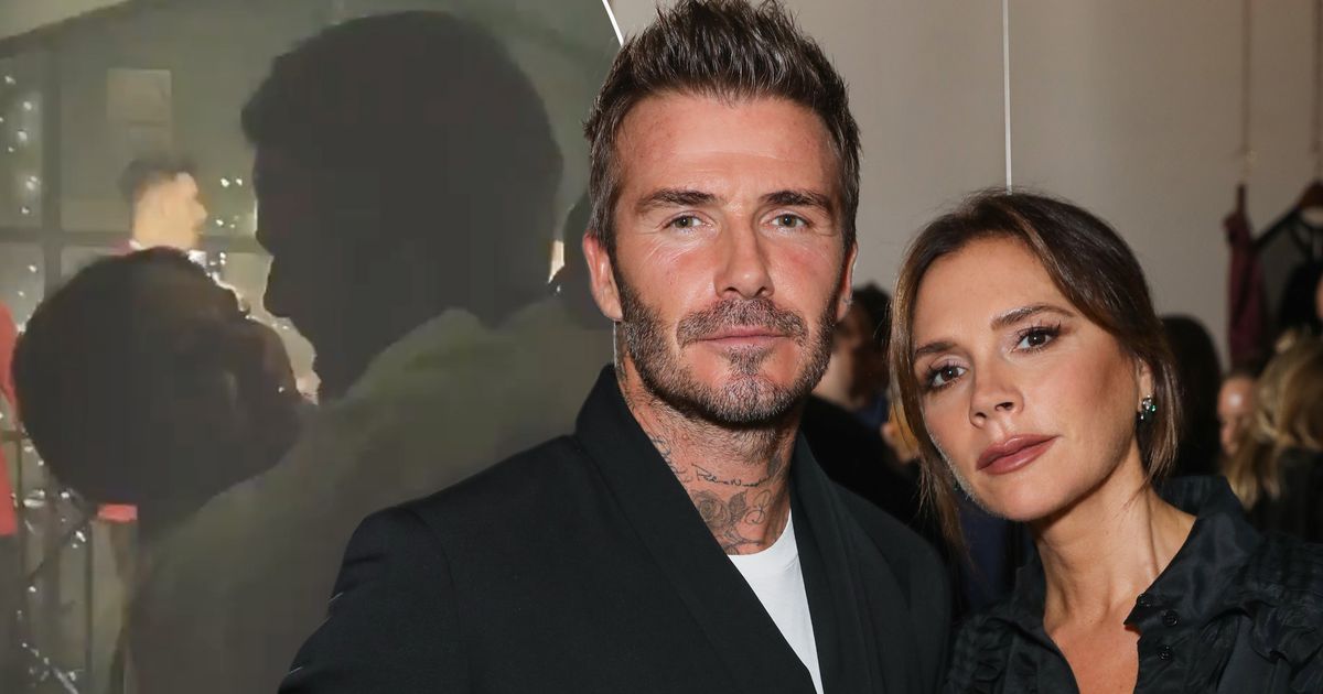 David and Victoria Beckham look loved up as they dance at Harper and Cruz’s christening in rare clip - www.ok.co.uk