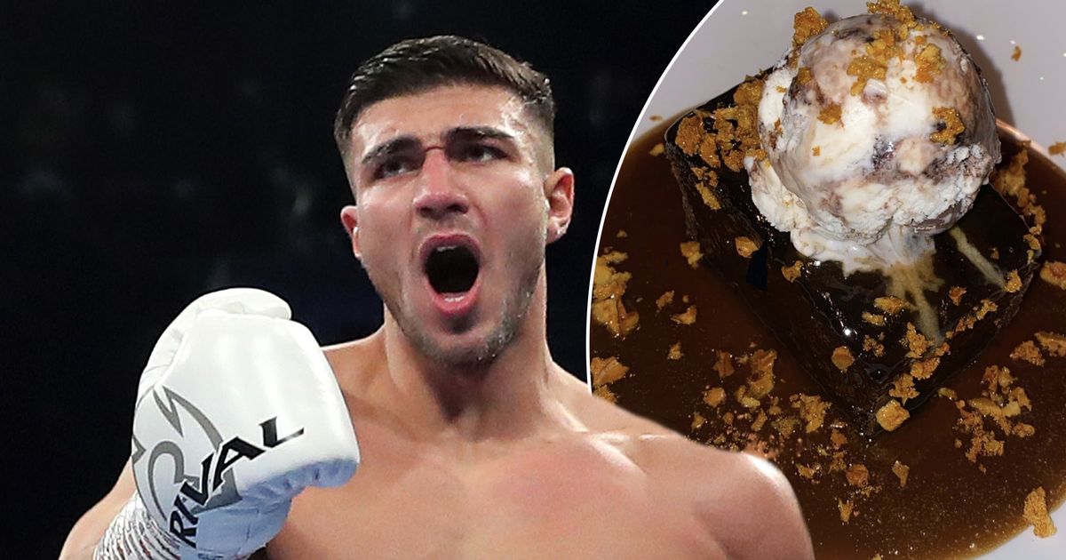 Tommy Fury indulges in ‘well deserved’ ice cream, doughnuts and a brownie after boxing victory - www.ok.co.uk