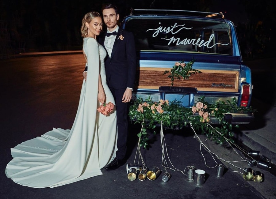 Hilary Duff shares first picture from intimate wedding to Matthew Koma - evoke.ie