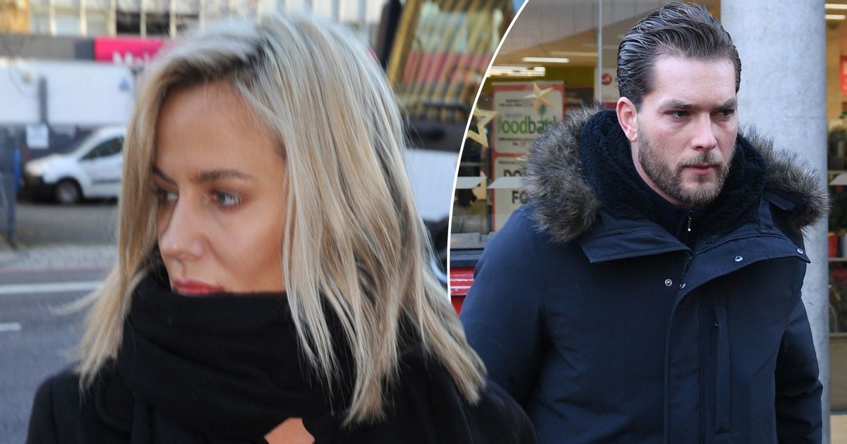 Caroline Flack and Lewis Burton arrive at court after unfollowing each other on Instagram - www.ok.co.uk - London