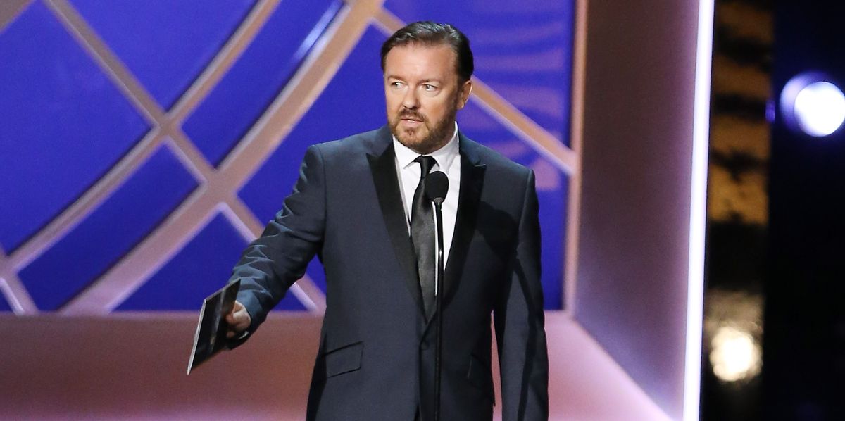Ricky Gervais Slammed for Transphobic Tweets Ahead of Golden Globes Hosting Gig - www.cosmopolitan.com