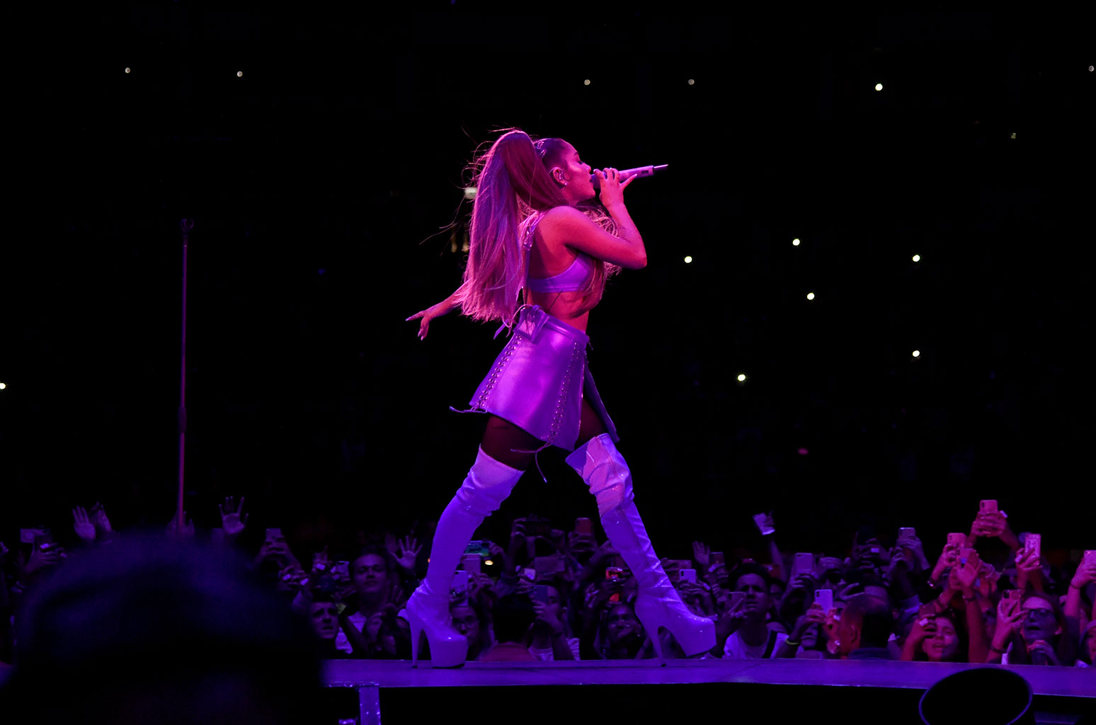 Ariana Grande Closes Sweetener World Tour in Los Angeles With Tears and Hits Aplenty - www.billboard.com - Los Angeles - Manchester
