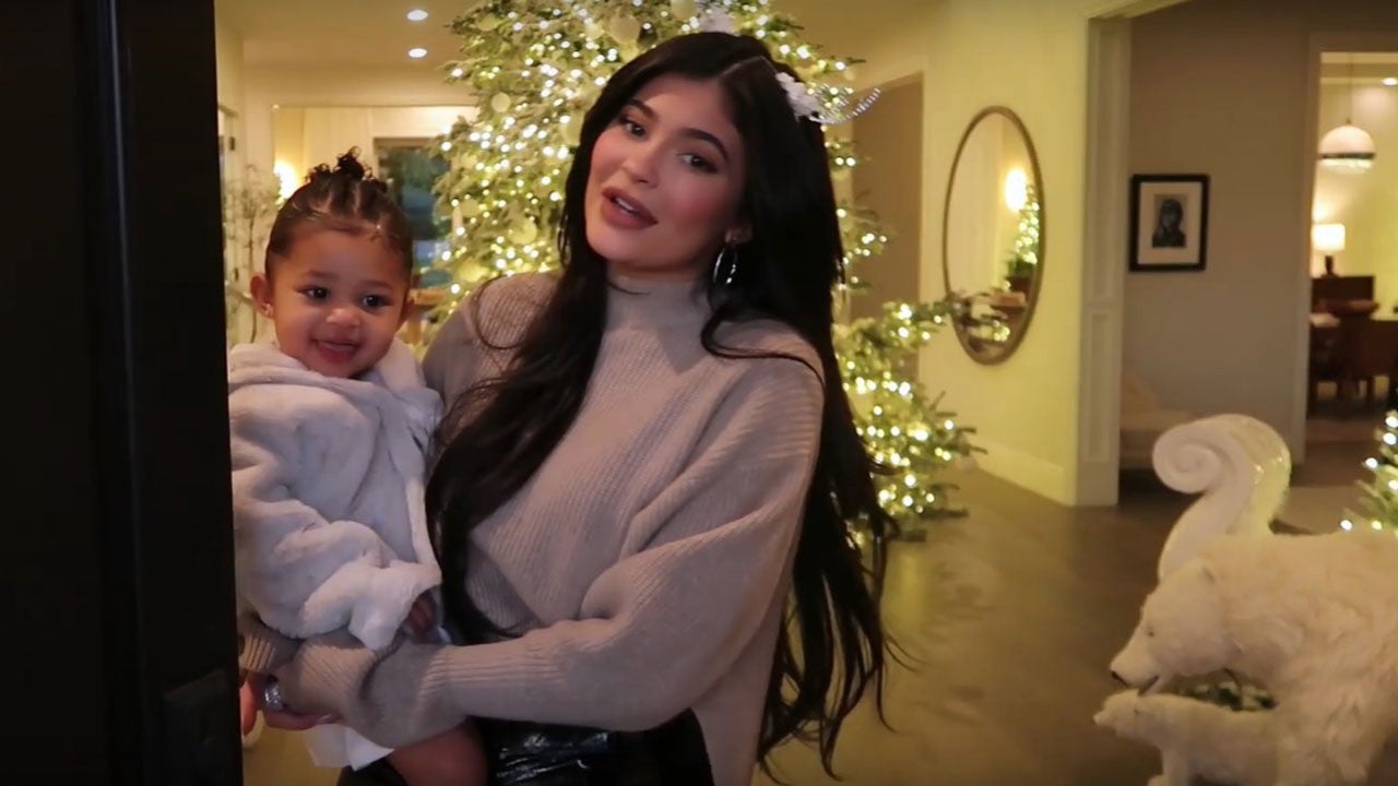 Kylie Jenner Shows Off Christmas Decorations With Daughter Stormi in Heartwarming Holiday Vlog - www.etonline.com
