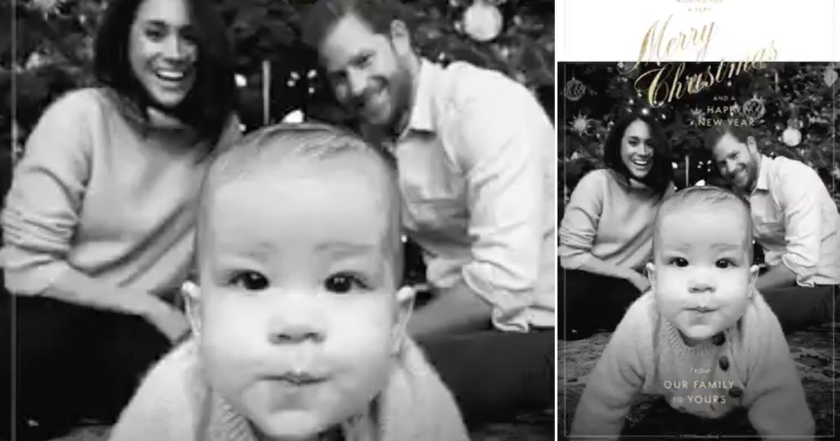 Meghan Markle and Prince Harry share long-awaited Christmas card with baby Archie taking centre stage - www.ok.co.uk