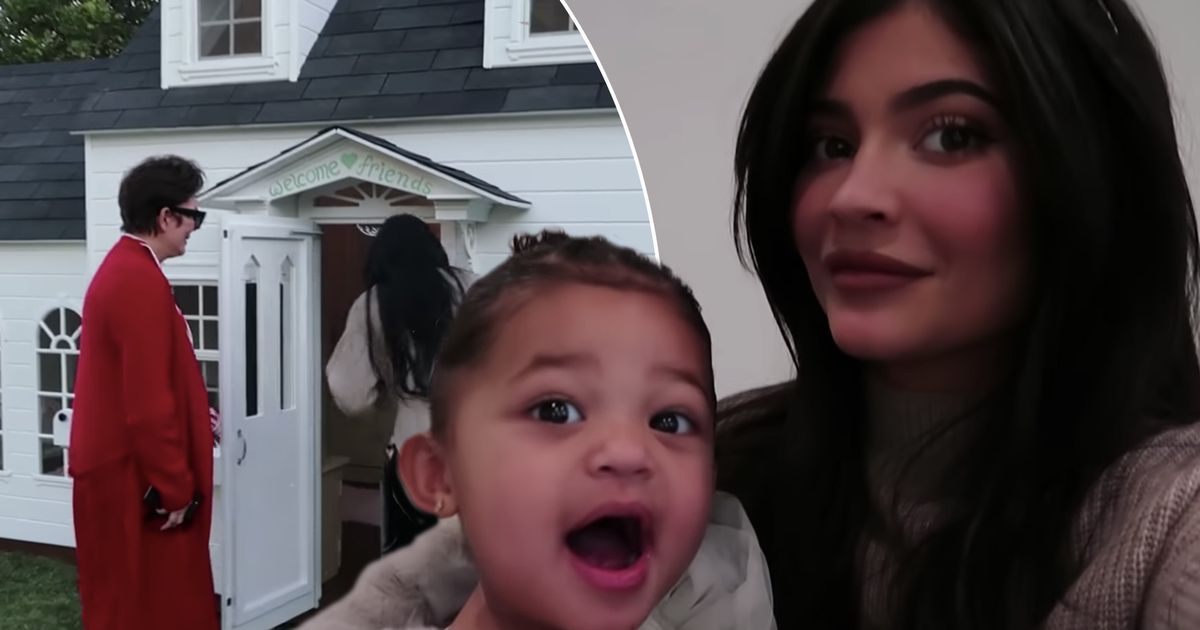 Kylie Jenner’s mum Kris Jenner gifts Stormi an incredible playhouse – and her reaction is so cute - www.ok.co.uk