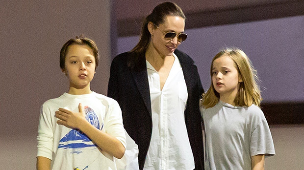 Knox &amp; Vivienne Jolie-Pitt, 11, Look So Grown Up While Out Christmas Shopping With Angelina Jolie - hollywoodlife.com - California - county Angelina