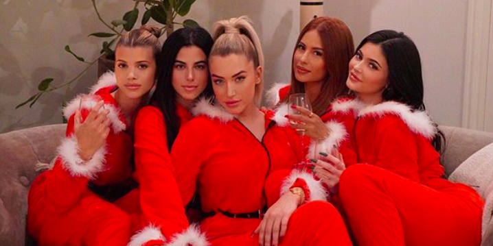 Kylie Jenner and All Her Friends Dressed as Sexy Santas for Christmas - www.cosmopolitan.com - Santa - city Santas