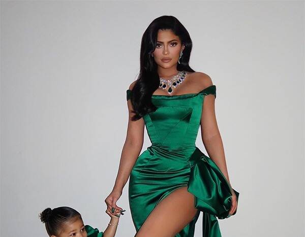 Kylie Jenner and Stormi Are Twinning in Emerald at Kardashian-Jenner Christmas Party - www.eonline.com
