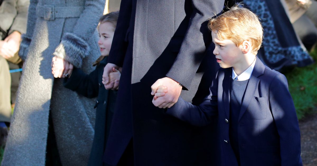Prince George and Princess Charlotte steal the spotlight as they attend church with Prince William and Kate Middleton - www.ok.co.uk - city Sandringham - Charlotte