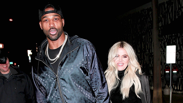 Tristan Thompson &amp; Khloe Reunite As He Attends KarJenner Xmas Eve Bash 11 Mos. After Cheating Scandal - hollywoodlife.com