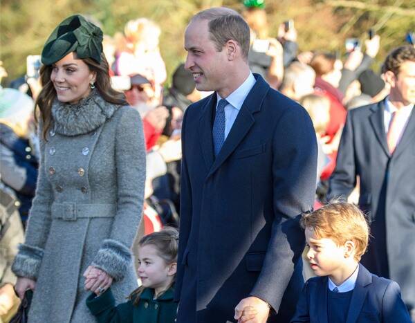 Prince George and Princess Charlotte Steal the Show During Their First-Ever Royal Christmas Walk - www.eonline.com - city Sandringham - county Norfolk - Charlotte - parish St. Mary