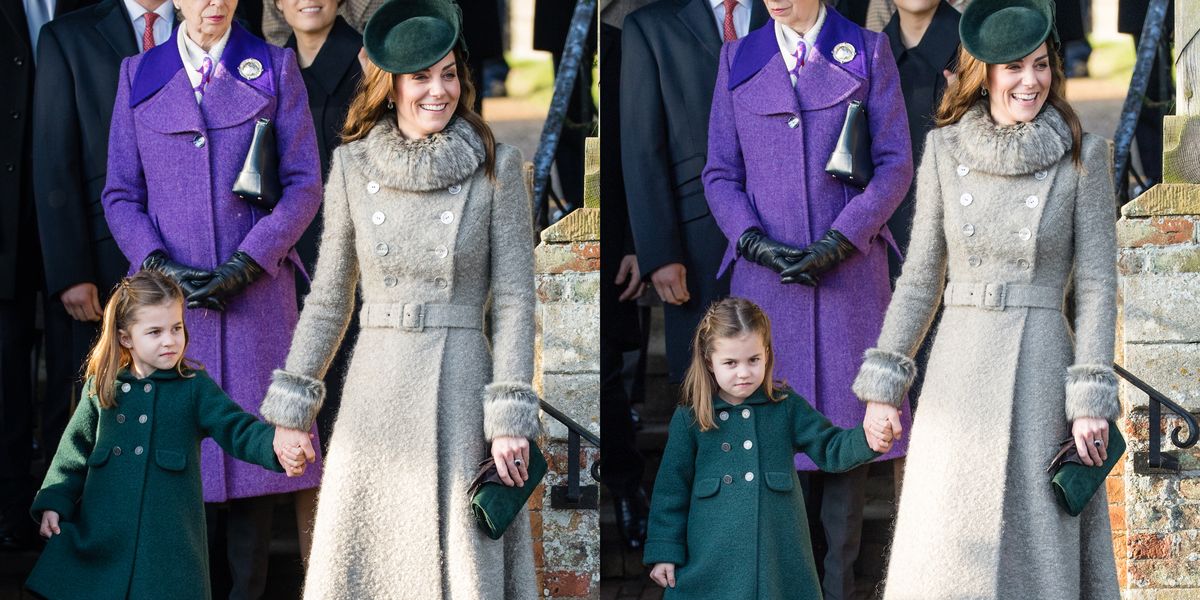 Princess Charlotte Copied Kate Middleton's Curtsy to the Queen - www.harpersbazaar.com - city Sandringham - Charlotte