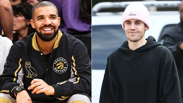 Drake Trolls Justin Bieber For Not Inviting Him To Play Hockey While In Toronto Over Christmas - hollywoodlife.com