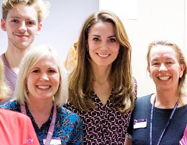 Kate Middleton Met Babies and Midwives While Volunteering in Hospital Maternity Ward - www.eonline.com - city Kingston - county Early
