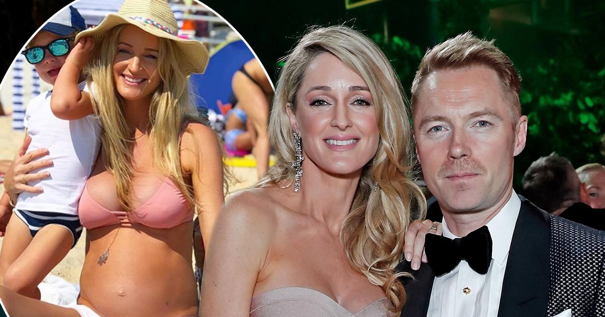 Ronan Keating’s wife Storm flaunts blossoming baby bump in a bikini after announcing pregnancy - www.ok.co.uk - Australia
