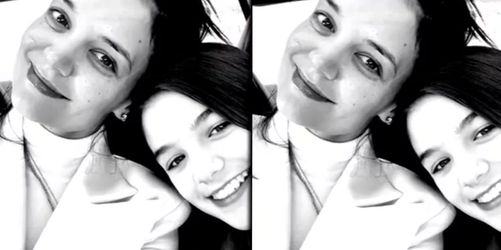 Katie Holmes and Suri Cruise Posed for a Rare Mother-Daughter Selfie on Instagram - www.harpersbazaar.com
