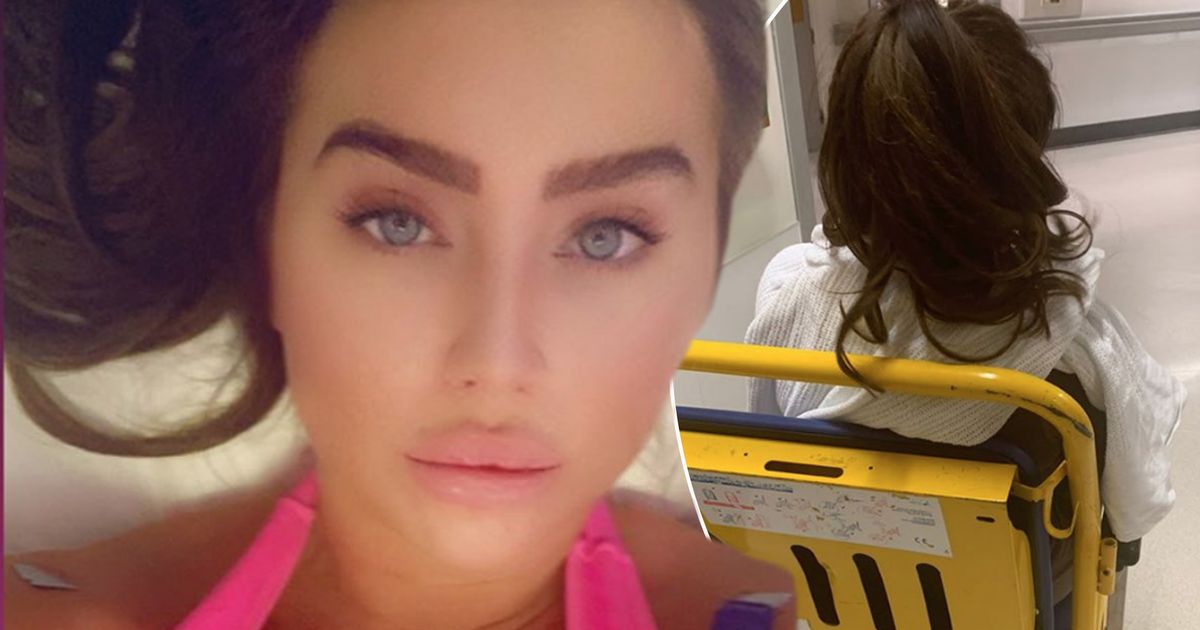 Lauren Goodger out of hospital after being admitted with mystery illness she thought was a hangover - www.ok.co.uk