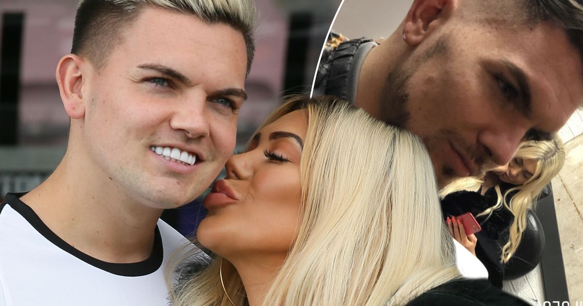 Sam Gowland and Chloe Ferry fuel reunion rumours as she's pictured waiting for him at the barbers - www.ok.co.uk