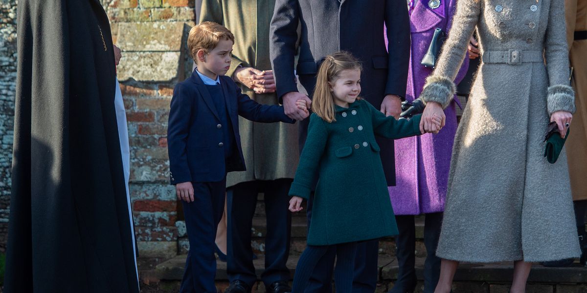 Prince William Gave George and Charlotte a "Dress Rehearsal" Before the Christmas Walk - www.cosmopolitan.com - Charlotte