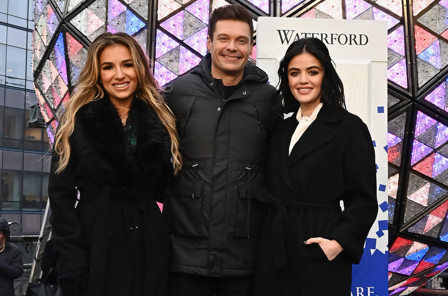 Ryan Seacrest &amp; Lucy Hale Talk Hosting 'New Year's Rockin' Eve,' Getting First Hug of 2020 From Post Malone - www.billboard.com - Los Angeles - New Orleans