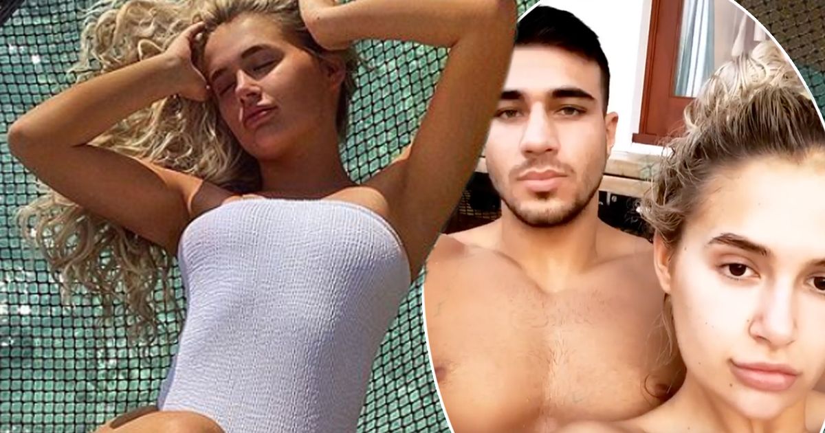 Molly-Mae Hague stuns in tiny white swimsuit on romantic Maldives holiday with Tommy Fury - www.ok.co.uk - Hague - Maldives