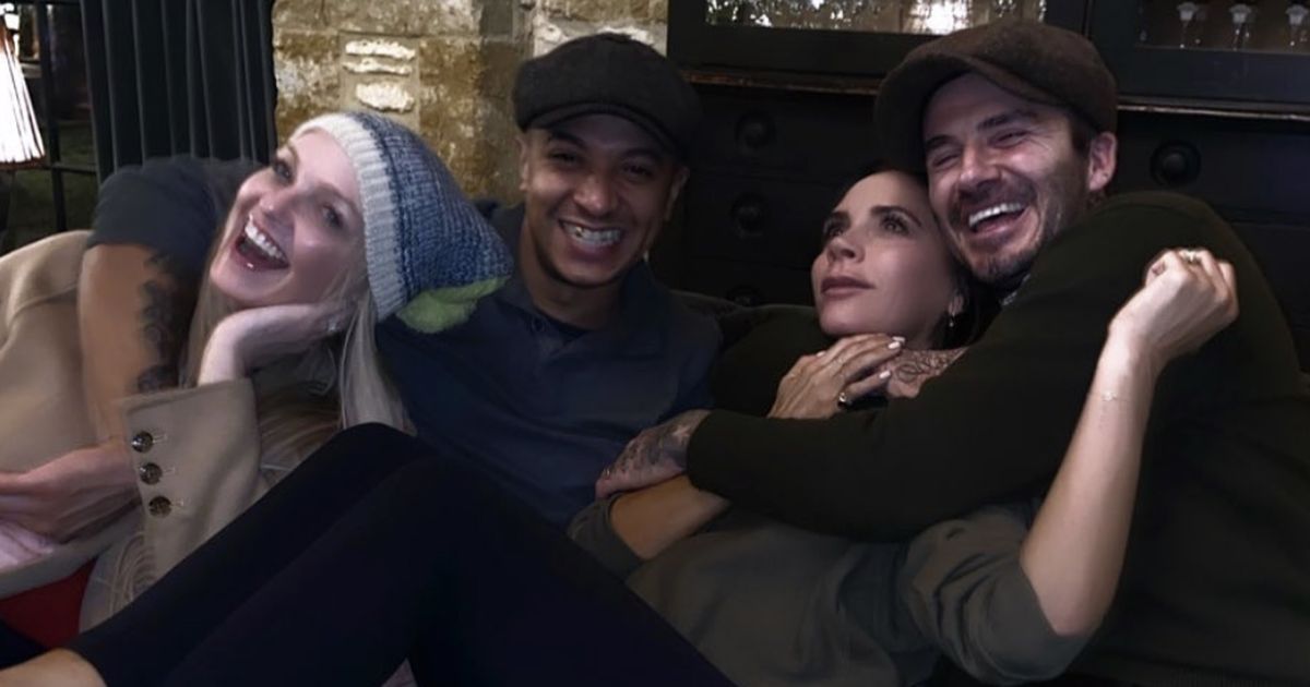 Victoria Beckham and Emma Bunton reunite for cosy double date – and the result is adorable - www.ok.co.uk